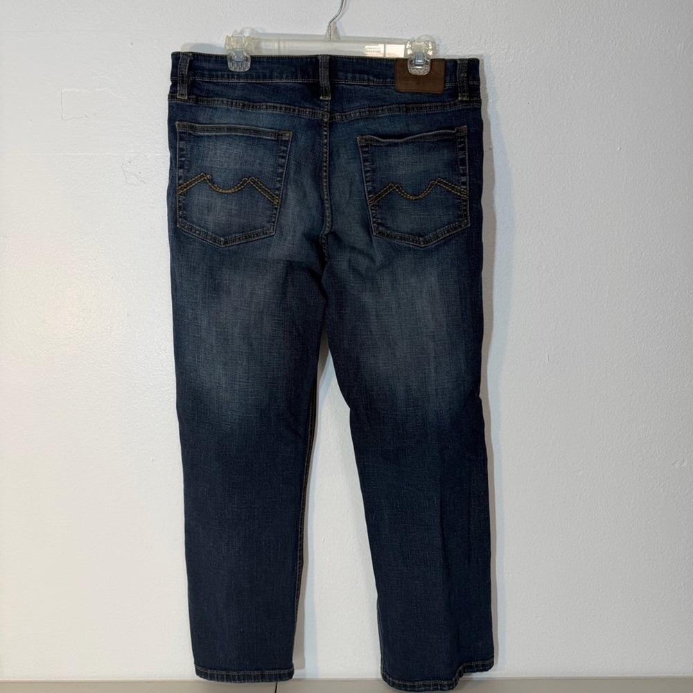 Urban Star Men's Straight-Leg Jeans in Dark Indigo - Picture 2 of 8